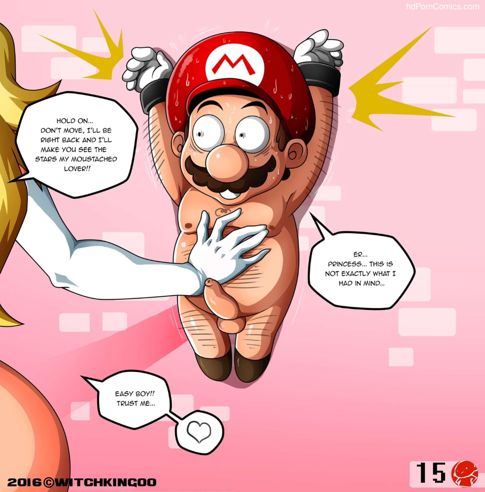 Princess Peach- Thank You Mario16 free sex comic